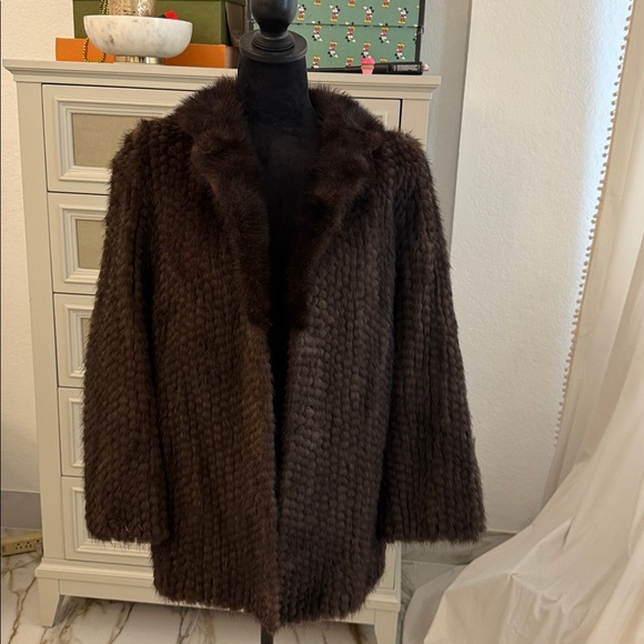 Real mink fur coat - Picture 1 of 11